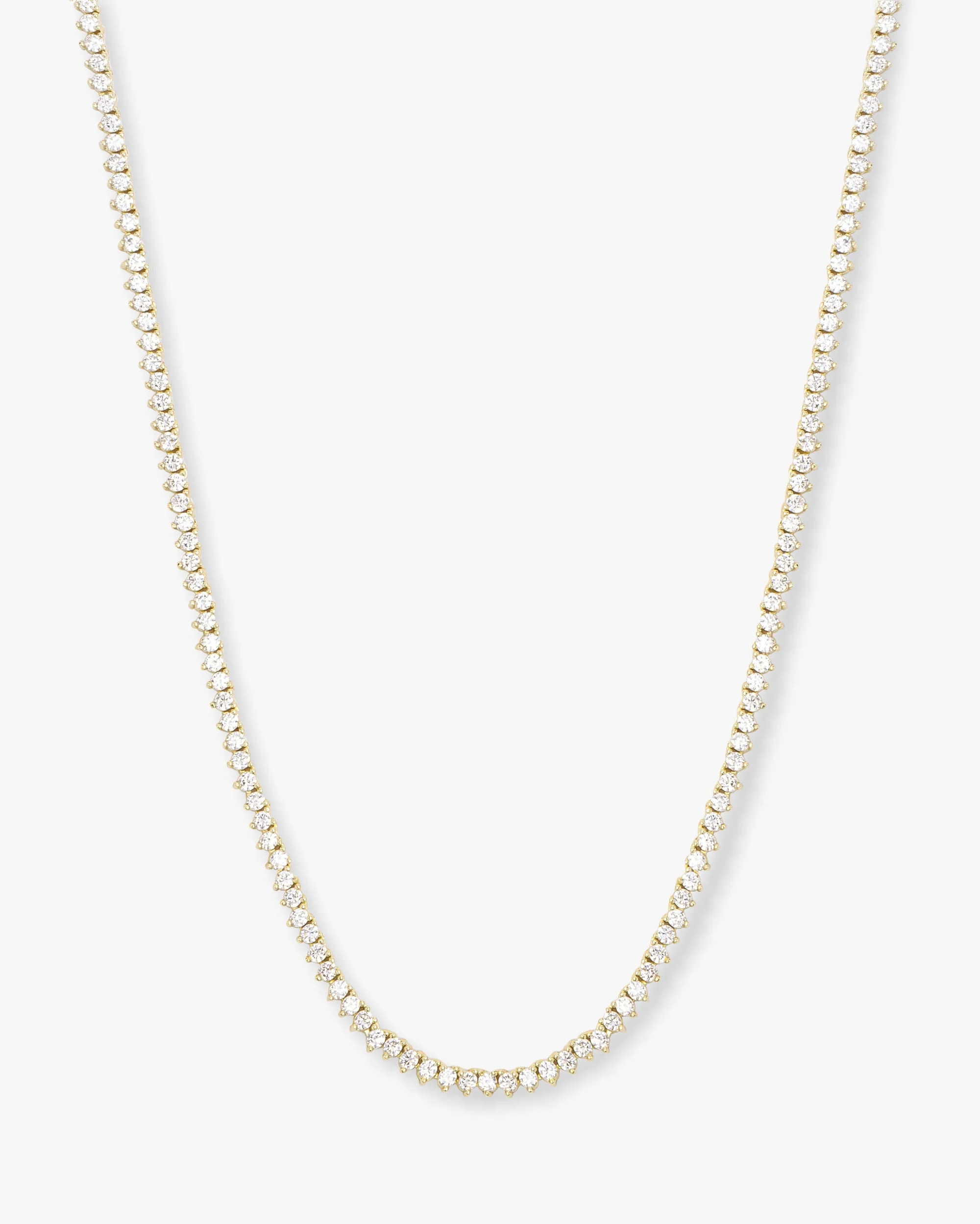 Not Your Basic Tennis Necklace 2mm