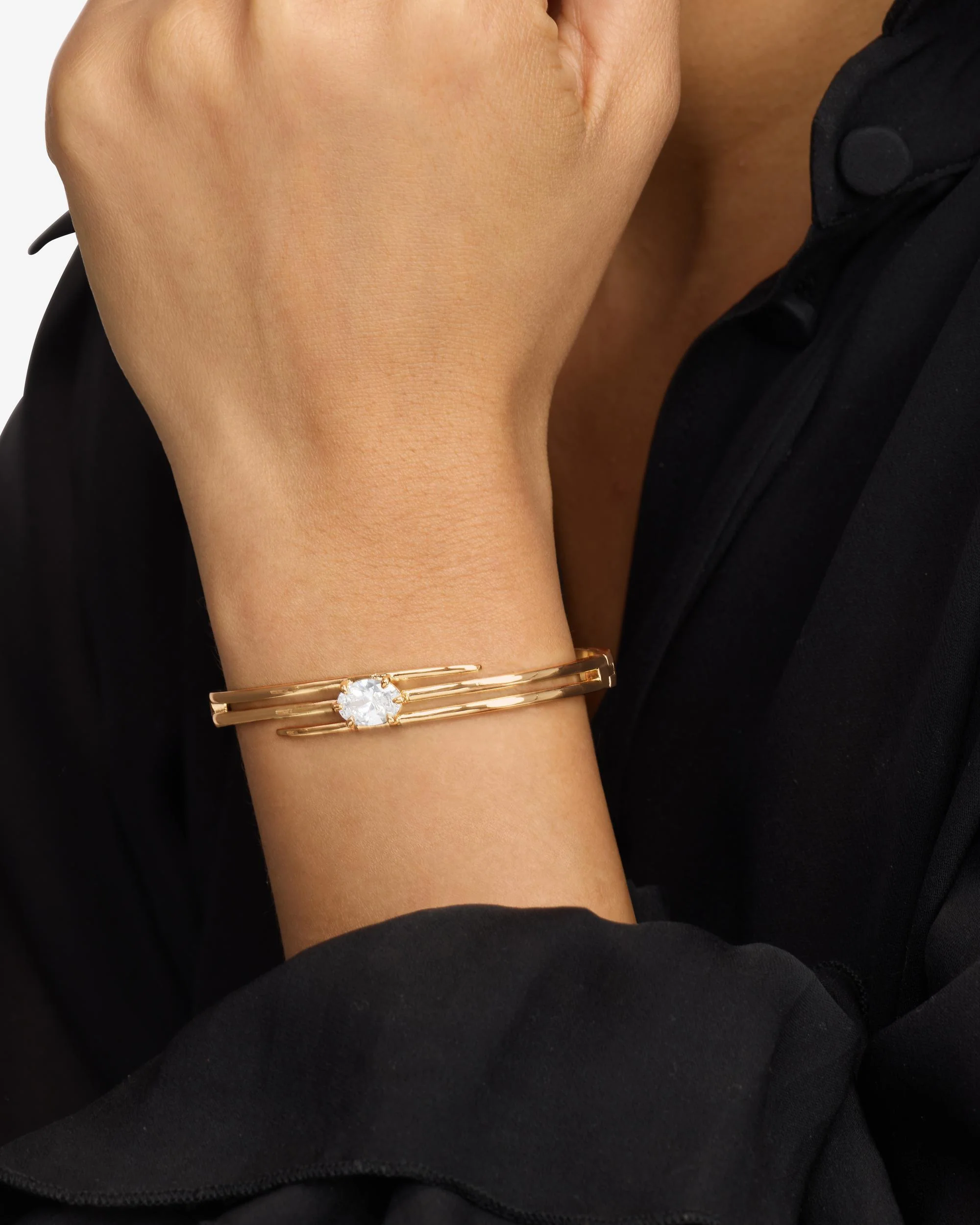 She's on Point Lasso Cuff - alternate view