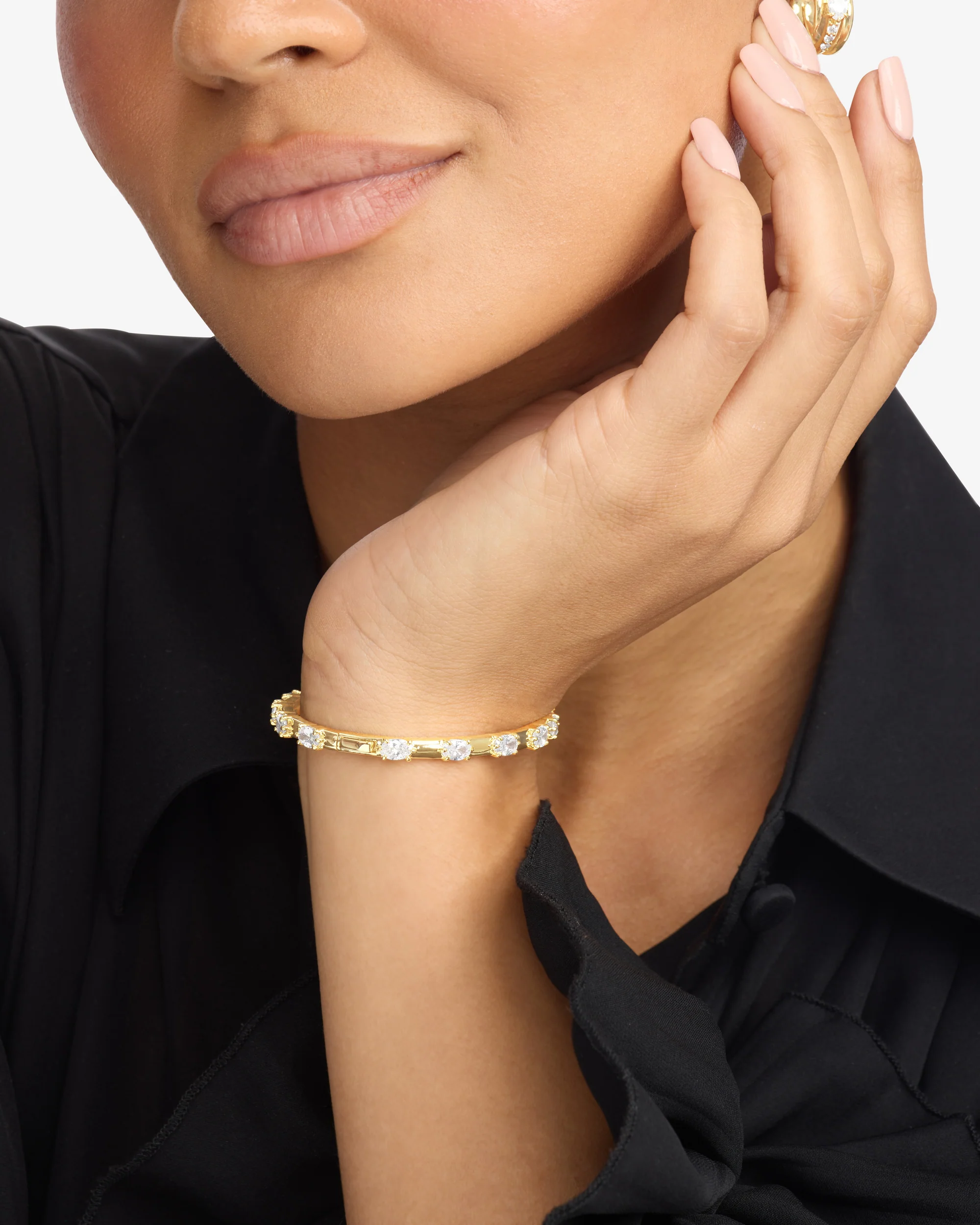 She's on Point Station Cuff - alternate view